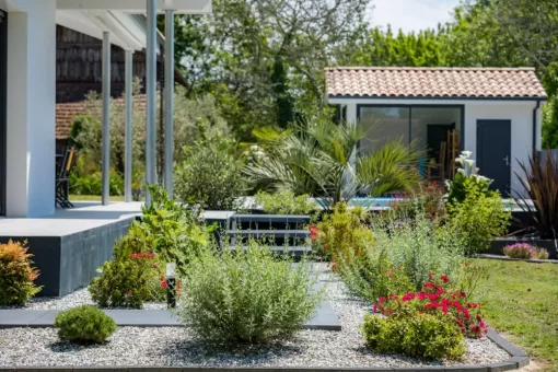 Aménagements de jardin dans les Landes