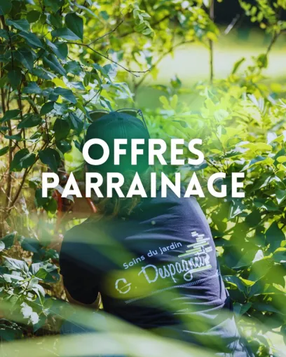 Offre de parrainage soins du jardin