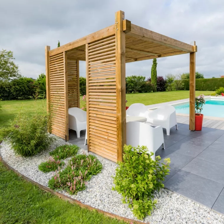 Création d'un jardin complet dans les Landes à Mont de Marsan