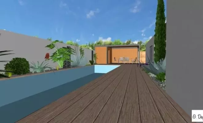 Aménagement d'un jardin complet , Mont-de-Marsan, G.Despagnet